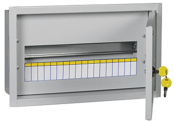 Корпус металлический ЩРв-18 (265х440х120мм) IP31 TITAN 3 IEK MKM14-V-18-30-T 