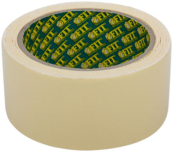 Лента клейкая двусторонняя на тканевой основе 48ммх10м FIT 11832 Лента клейкая двусторонняя на тканевой основе 48ммх10м FIT 11832