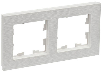 Рамка 2-м BRITE РУ-2-Бр бел. рифленый IEK BR-M22-51-K01 Рамка 2-м BRITE РУ-2-Бр бел. рифленый IEK BR-M22-51-K01