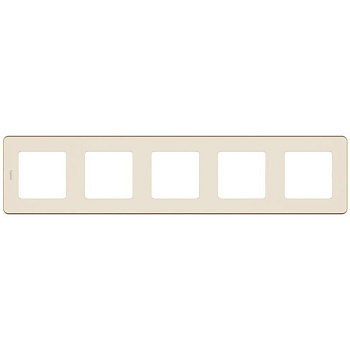 Рамка 5-м Inspiria сл. кость Leg 673971