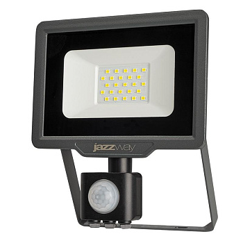 Прожектор светодиодный PFL-C3 SENSOR 20Вт 6500К IP65 закален. прозр. стекло JazzWay 5026926 Прожектор светодиодный PFL-C3 SENSOR 20Вт 6500К IP65 закален. прозр. стекло JazzWay 5026926