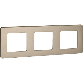 Рамка 3-м Inspiria шампань Leg 673958