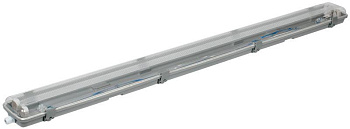 Светильник ДСП 2202 под LED лампу 2хT8 1200мм IP65 IEK LDSP0-2202-2X120-K01 Светильник ДСП 2202 под LED лампу 2хT8 1200мм IP65 IEK LDSP0-2202-2X120-K01