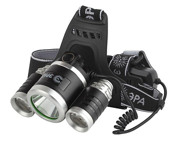 Фонарь аккумуляторный налобный GA-809 5Вт 3SMD CREE High Power Headlamp алюм. Эра Б0056111 Фонарь аккумуляторный налобный GA-809 5Вт 3SMD CREE High Power Headlamp алюм. Эра Б0056111