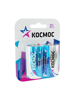 Элемент питания алкалиновый LR LR20 Максимум BP2 (блист.2шт) Космос KOCLR20MAX2BL Элемент питания алкалиновый LR LR20 Максимум BP2 (блист.2шт) Космос KOCLR20MAX2BL