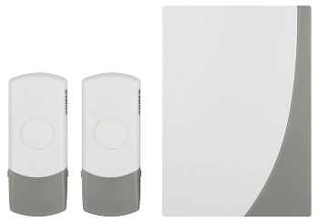 Звонок беспроводной C91-2 2 кнопки ЭРА C0034898/Б0018998 Звонок беспроводной C91-2 2 кнопки ЭРА C0034898/Б0018998