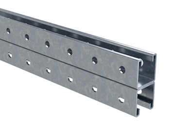 Профиль С-образный двойной 41х41 L600 сталь 2.5мм DBM гор. оцинк. DKC BPD4106HDZ Профиль С-образный двойной 41х41 L600 сталь 2.5мм DBM гор. оцинк. DKC BPD4106HDZ