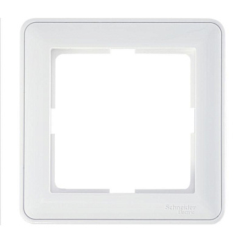 Рамка 1-м W59 бел. SchE KD-1-18 (КД-1-18) Рамка 1-м W59 бел. SchE KD-1-18 (КД-1-18)