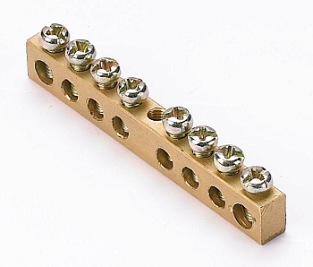 Шина нулевая 6х9-8/1 SchE 32001DEK 