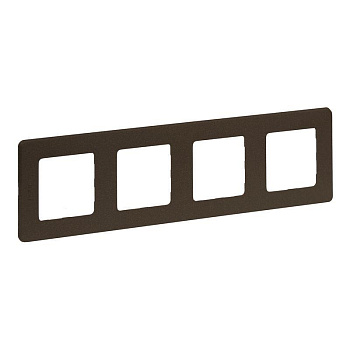Рамка 4-м Inspiria бронз. Leg 673969