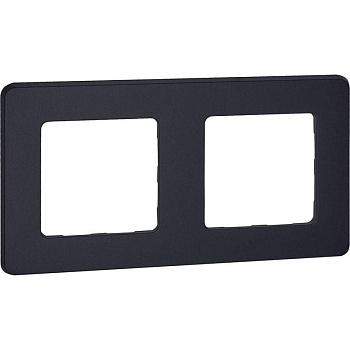 Рамка 2-м Inspiria антрацит Leg 673943