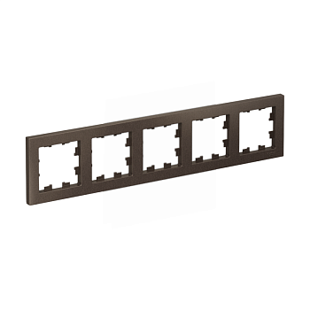 Рамка 5-м AtlasDesign универс. мокко SchE ATN000605