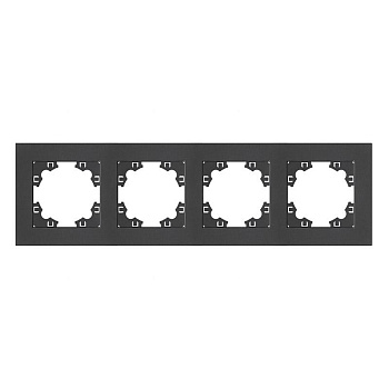 Рамка 4-м Афина универс. графит Universal A0046-Gr