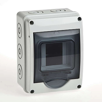 Бокс ОП Тусо 3мод. IP65 с верт. двер. Рувинил 69003 