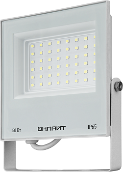Прожектор светодиодный 90 137 OFL-50-6K-WH-IP65-LED 50Вт 6000К IP65 4000лм бел. ОНЛАЙТ 90137 Прожектор светодиодный 90 137 OFL-50-6K-WH-IP65-LED 50Вт 6000К IP65 4000лм бел. ОНЛАЙТ 90137