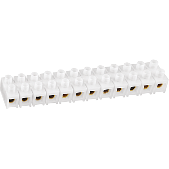 Колодка клеммная 10х35кв.мм 12пар NTB-HPE-S12-80/WH квадратн. полиэтилен бел. Navigator 71008 Колодка клеммная 10х35кв.мм 12пар NTB-HPE-S12-80/WH квадратн. полиэтилен бел. Navigator 71008