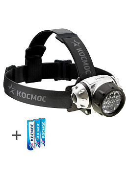 Фонарь H14LED 14хLED 3хAAA (R03) налобный Космос KOC-H14-LED Фонарь H14LED 14хLED 3хAAA (R03) налобный Космос KOC-H14-LED