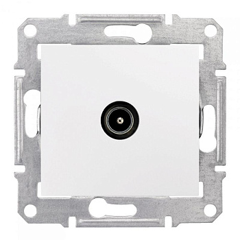 Механизм розетки TV 1-м СП Sedna оконечная бел. SchE SDN3201621