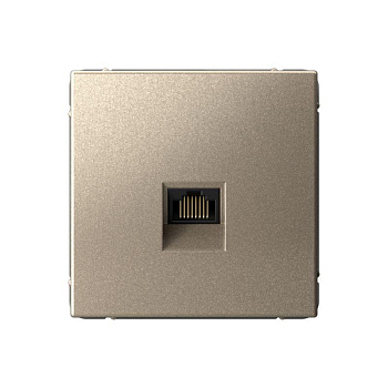 Розетка компьютерная ArtGallery RJ45 кат.6A механизм шампань SE GAL000586 Розетка компьютерная ArtGallery RJ45 кат.6A механизм шампань SE GAL000586