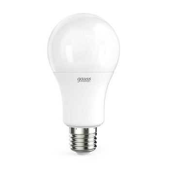 Лампа светодиодная Elementary A60 15Вт грушевидная 4100К бел. E27 1450лм 180-240В Gauss 23225 Лампа светодиодная Elementary A60 15Вт грушевидная 4100К бел. E27 1450лм 180-240В Gauss 23225