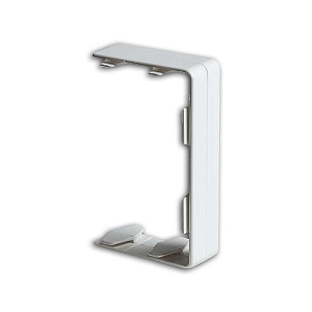 Переходник соединительный 100х60/40 бел. Ruvinil ПРС-100х60 Переходник соединительный 100х60/40 бел. Ruvinil ПРС-100х60