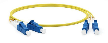 Патч-корд FC-D2-9-LC/UR-LC/UR-H-2M-LSZH-YL волоконно-оптический (шнур) SM 9/125 (OS2) LC/UPC-LC/UPC duplex LSZH 2м Hyperline 28075 Патч-корд FC-D2-9-LC/UR-LC/UR-H-2M-LSZH-YL волоконно-оптический (шнур) SM 9/125 (OS2) LC/UPC-LC/UPC duplex LSZH 2м Hyperline 28075
