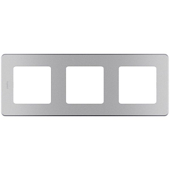 Рамка 3-м Inspiria алюм. Leg 673952