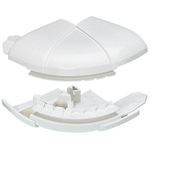 Угол внешний 80х50 бел. Leg 010622 Угол внешний 80х50 бел. Leg 010622