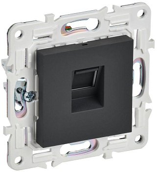 Розетка компьютерная RJ45 кат.5E SKANDY SK-K01G графит IEK SK-K10-1-K53 Розетка компьютерная RJ45 кат.5E SKANDY SK-K01G графит IEK SK-K10-1-K53