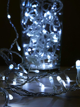 Гирлянда светодиодная LD120-W-E 120 с доп. подключ. до 20 доп. модулей 12м бел. SHLights 4607144111676