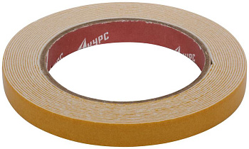 Лентамонтажная клейкая на вспененной основе 12ммх5м черн. КУРС 11781 Лентамонтажная клейкая на вспененной основе 12ммх5м черн. КУРС 11781