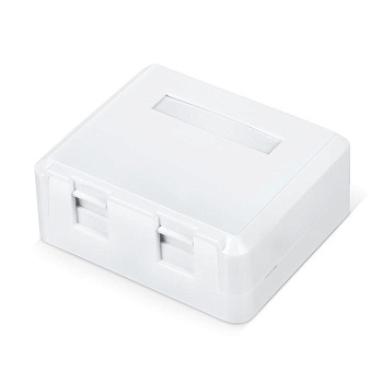 Корпус настенной розетки WR-MB-2 для установки 2-х вставок типа Keystone Jack бел. WRline 505220 Корпус настенной розетки WR-MB-2 для установки 2-х вставок типа Keystone Jack бел. WRline 505220