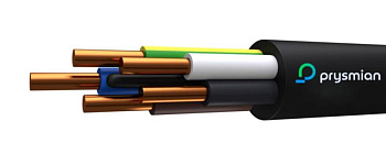 Кабель ВВГнг(А)-LS 5х2.5 0.66кВ (бухта) (м) РЭК-PRYSMIAN 1505050101