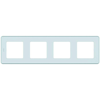 Рамка 4-м Inspiria мятн. Leg 673965