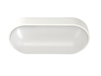 Светильник светодиодный WP 15 C 12W OP 840 W10L22 WH 220х106х60мм 12Вт 4000К IP65 ЖКХ овал. пылевлагозащ. бел. Русский Свет 15071524499
