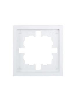 Рамка 1-мест. горизонт. ZIMA бел. LEZARD 704-0200-146 Рамка 1-мест. горизонт. ZIMA бел. LEZARD 704-0200-146