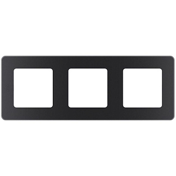 Рамка 3-м Inspiria антрацит Leg 673953