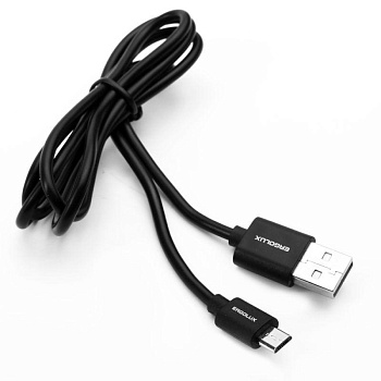 Кабель USB ELX-CDC01P-C02 ПРОМО USB Micro USB 2А 1м зарядка+передача данных пакет черн. ERGOLUX 15088 Кабель USB ELX-CDC01P-C02 ПРОМО USB Micro USB 2А 1м зарядка+передача данных пакет черн. ERGOLUX 15088