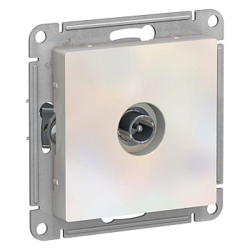 Механизм розетки проходной TV AtlasDesign 4DB жемчуж. SchE ATN000492 Механизм розетки проходной TV AtlasDesign 4DB жемчуж. SchE ATN000492