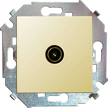 Механизм розетки TV СП Simon15 одиночная сл. кость Simon 1591475-031 Механизм розетки TV СП Simon15 одиночная сл. кость Simon 1591475-031