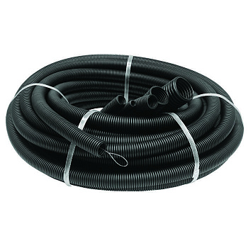 Труба гофрированная ПНД d16мм с протяжкой черн. (уп.100м) Ruvinil 21601 Труба гофрированная ПНД d16мм с протяжкой черн. (уп.100м) Ruvinil 21601