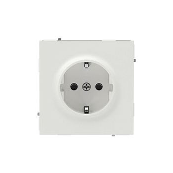Розетка силовая KANT 2P+E защ. шторки бел. песок DKC 7010003