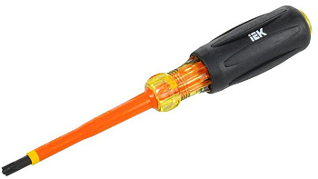 Отвертка диэлектрическая PZ/SL2х100 Т3 ARMA2L 5 IEK A2L5-SC30-T3-ZS-20-100 Отвертка диэлектрическая PZ/SL2х100 Т3 ARMA2L 5 IEK A2L5-SC30-T3-ZS-20-100