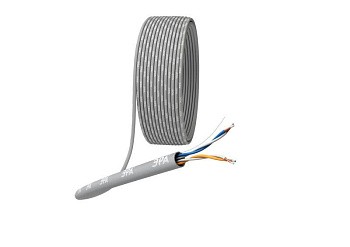 Кабель витая пара U/UTP кат.5e 2х2х24AWG solid CCA PVC SIMPLE сер. 305м (м) Эра Б0044433
