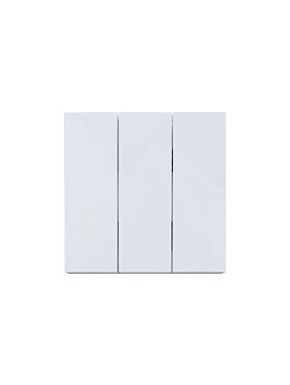 Выключатель 3-кл. СП ZIMA IP20 10А безвинт. зажим бел. LEZARD 704-0288-109QC