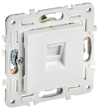 Розетка компьютерная RJ45 кат.5E SKANDY SK-K01W арктич. бел. IEK SK-K10-1-K01 Розетка компьютерная RJ45 кат.5E SKANDY SK-K01W арктич. бел. IEK SK-K10-1-K01