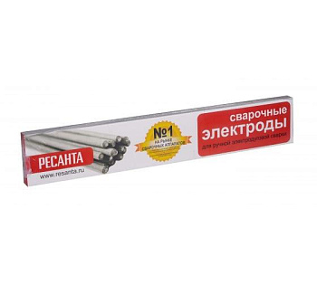 Электрод для ручной дуговой сварки МР-3 Ф3.0 (1кг) Ресанта 71/6/20 Электрод для ручной дуговой сварки МР-3 Ф3.0 (1кг) Ресанта 71/6/20