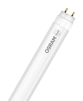 Лампа светодиодная SubstiTUBE Basic T8 9W/865 (замена 18Вт) 9Вт трубчатая стекл. 6500К хол. бел. G13 800лм 220-240В 600мм двухсторон. прям. вкл. OSRAM 4058075377509 Лампа светодиодная SubstiTUBE Basic T8 9W/865 (замена 18Вт) 9Вт трубчатая стекл. 6500К хол. бел. G13 800лм 220-240В 600мм двухсторон. прям. вкл. OSRAM 4058075377509