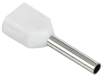 Наконечник НШВИ(2) 0.75-10 бел. (уп.20шт) IEK UTE10-4-D2-1-100 Наконечник НШВИ(2) 0.75-10 бел. (уп.20шт) IEK UTE10-4-D2-1-100