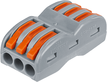 Клемма монтажная 14 220 NTC-R-3х3-6-50 (уп.50шт) NAVIGATOR 14220 Клемма монтажная 14 220 NTC-R-3х3-6-50 (уп.50шт) NAVIGATOR 14220